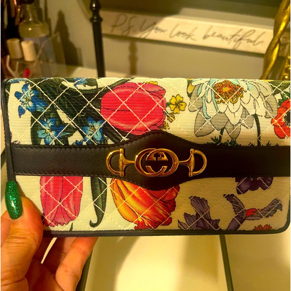 Gucci Wallet floral Ophidia large